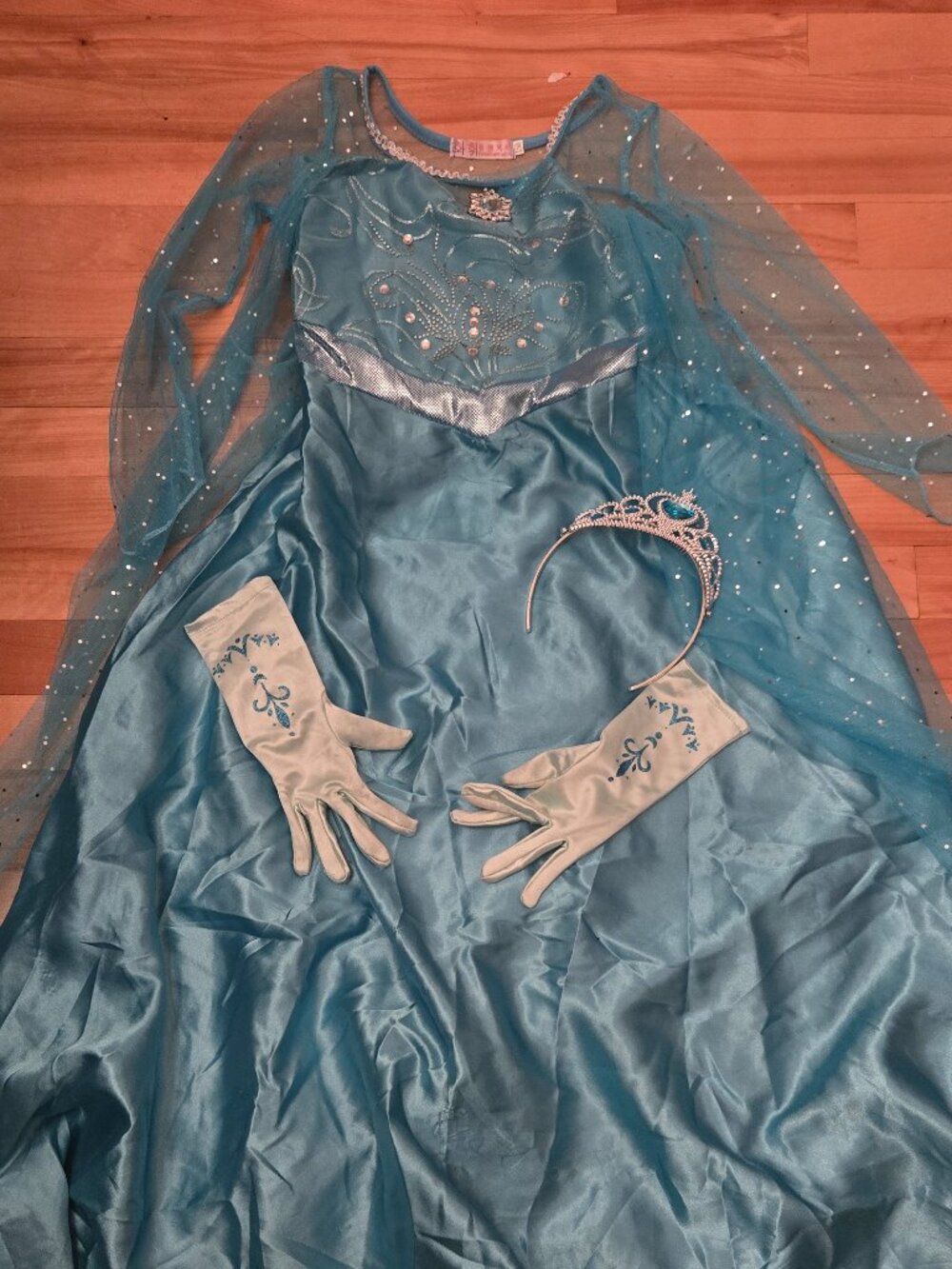 Kids Halloween Elsa custome  as is